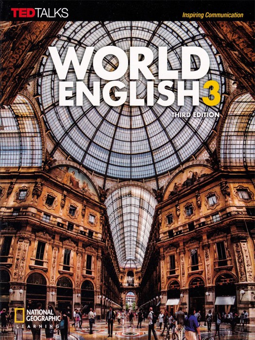 TedTalks World English 3 (3rd Edition) SB+WB+QR code(دو جلد)