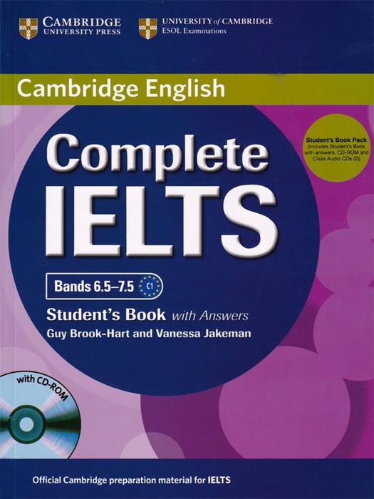 Complete IELTS (Bands 6.5-7.5 C1) Cambridge English SB+WB+QR code(دو جلد)