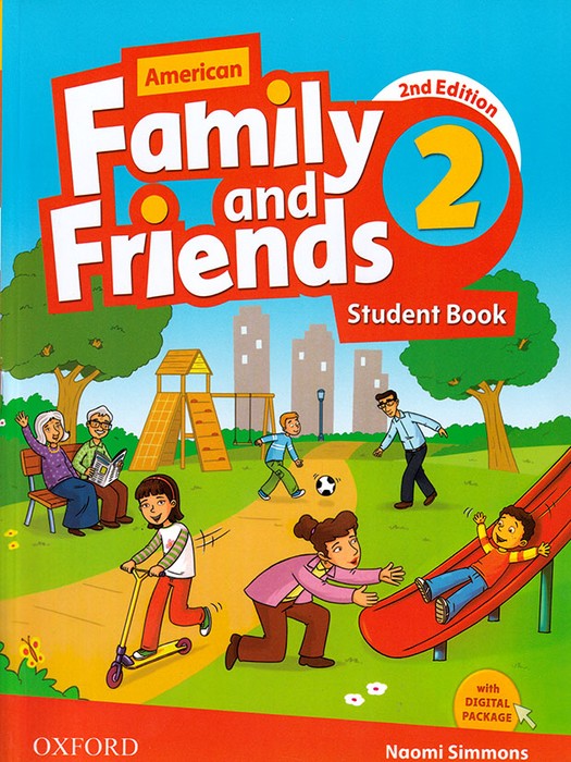 Family and Friends 2 (2nd Edition) SB+WB+QR code (قطع رحلی)