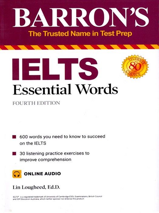 Barrons IELTS Essential Words (4th Edition) +CD