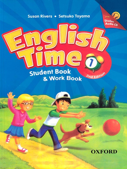 English Time 1 (2nd Edition) SB+WB (تک جلدی وزیری)