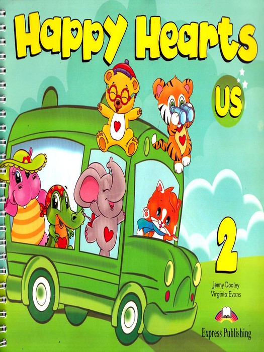 Happy Hearts Us 2 + Activity Book + Rhymes +CD (سه جلد)
