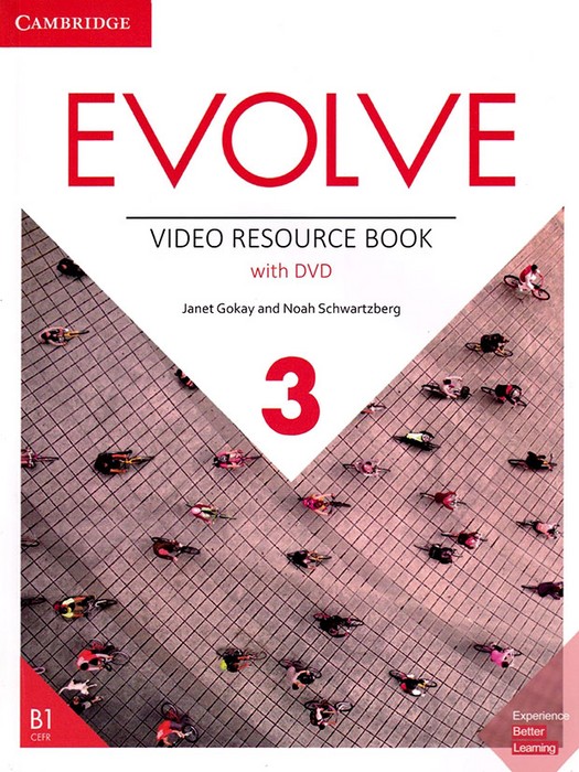 Evolve 3 (B1) (Video Resource Book) +DVD (تک جلد)