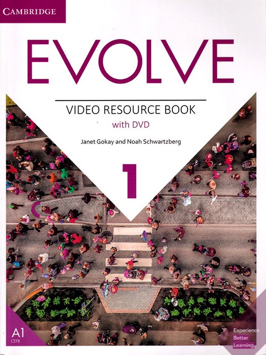 Evolve 1 (A1) (Video Resource Book) +DVD (تک جلد)