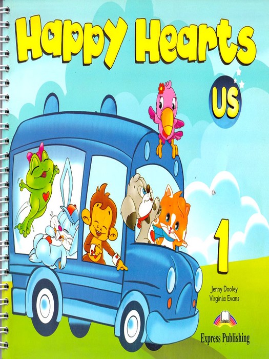 Happy Hearts Us 1 + Activity Book + Rhymes  (سه جلد)
