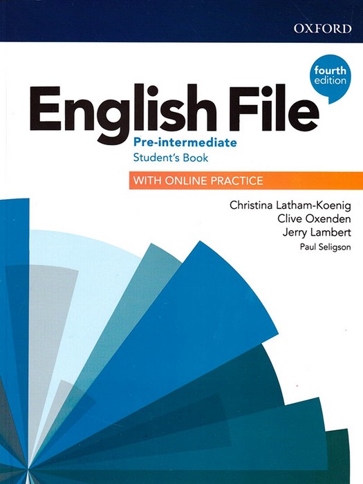 British English File Pre-intermediate (4th Edition) SB+WB +QR code(دو جلد)