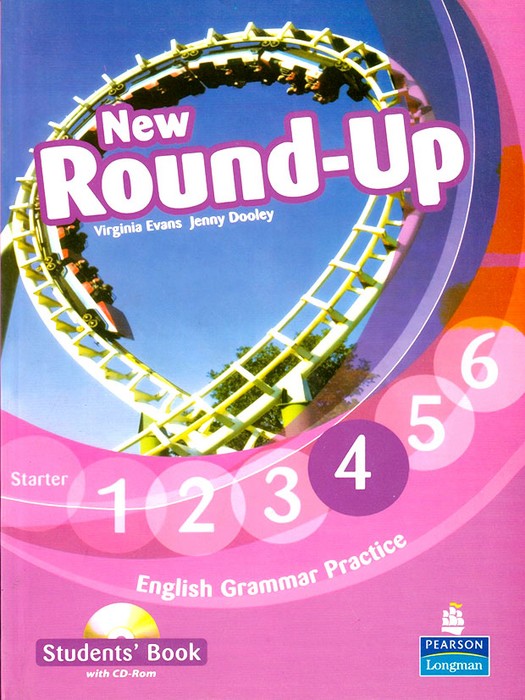 New Round-Up 4 (English Grammar Practice) +QR code