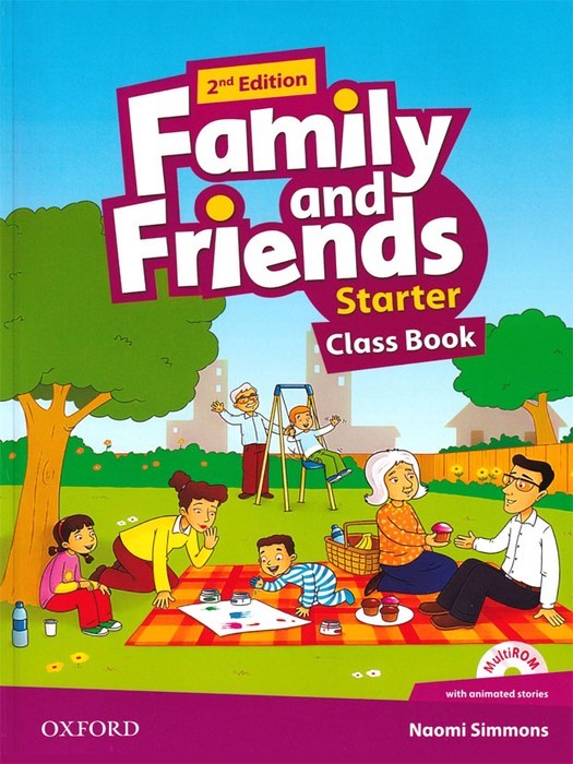 Family and Friends starter (2nd Edition) +CD (قطع وزیری)