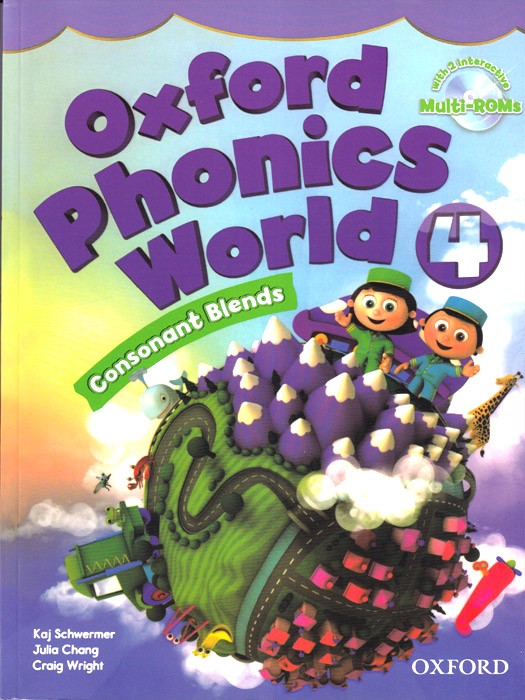 Oxford Phonics World 4 SB+WB+CD (دو جلد)