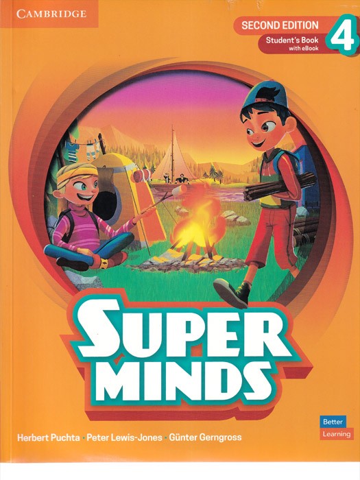 Super Minds 4 (2nd eddition) SB+WB+CD (دو جلد)