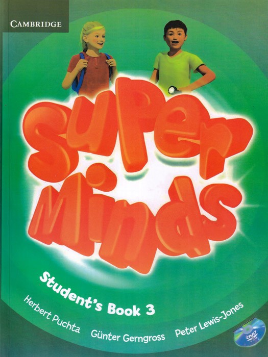 Super Minds 3 SB+WB+CD (دو جلد)