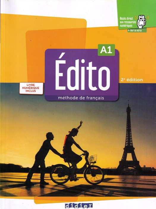 Edito A1(2nd Edition) +SB+WB+QR زبان فرانسه