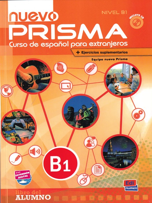 Nuevo Prisma B1+CD (زبان اسپانیایی)