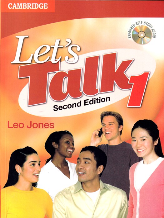 Cambridge Lets Talk 1 (2nd Edition) +CD (تک جلدی) (وزیری)