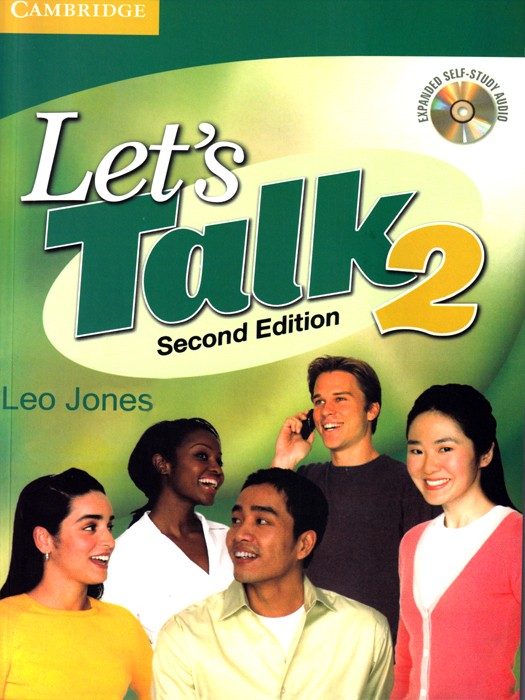 Cambridge Lets Talk 2 (2nd Edition) +CD (تک جلدی) (وزیری)