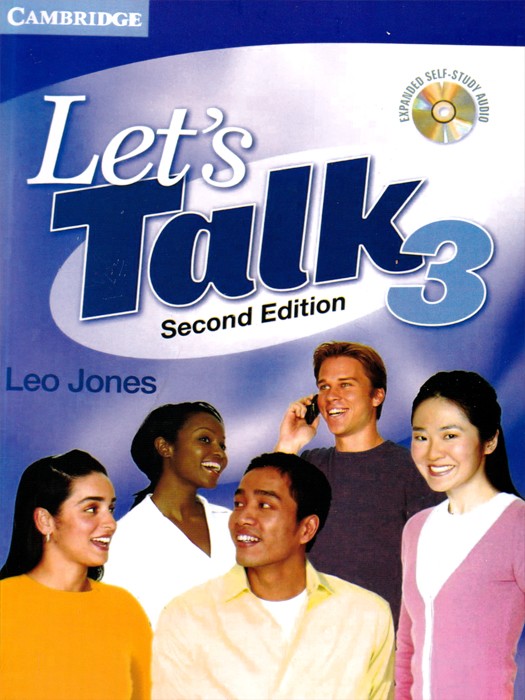 Cambridge Lets Talk 3 (2nd Edition) +CD (تک جلدی) (وزیری)