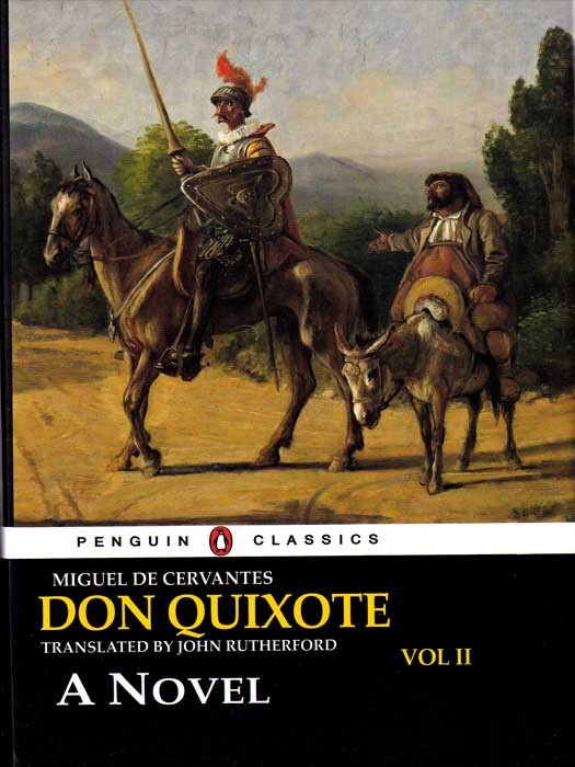 Don Quixote vol 2 (کتاب رمان دن کیشوت جلد دوم به زبان انگلیسی اثر میگوئلد سیروانتس Miguel De Cervantes)