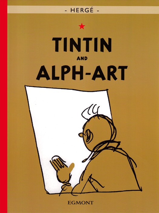TinTin And Alph Art (کتاب داستان تن تن هنر الفبا به زبان انگلیسی)