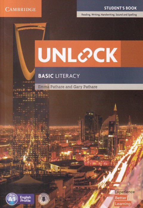 Cambridge Unlock Basic Literacy Pre A1 SB+QR
