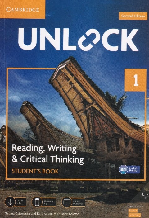 Cambridge Unlock 1 Reading, Writing and Critical Thinking A1 (2nd Edition) SB+QR
