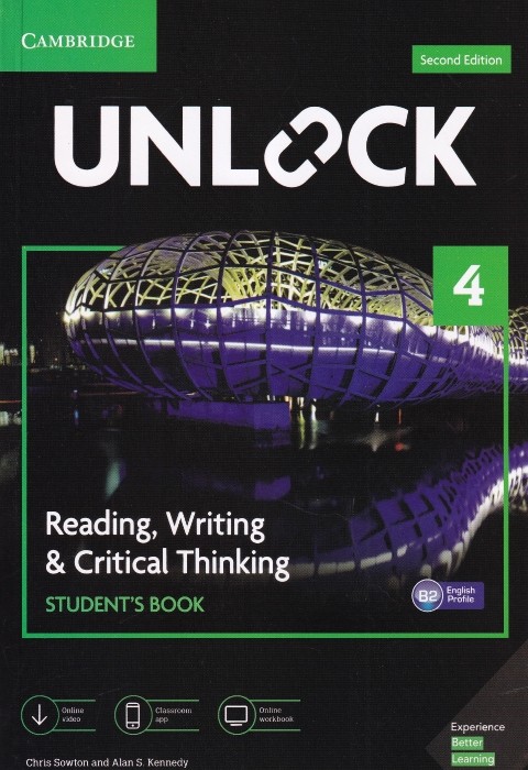 Cambridge Unlock 4 Reading, Writing and Critical Thinking B2 (2nd Edition) SB+QR