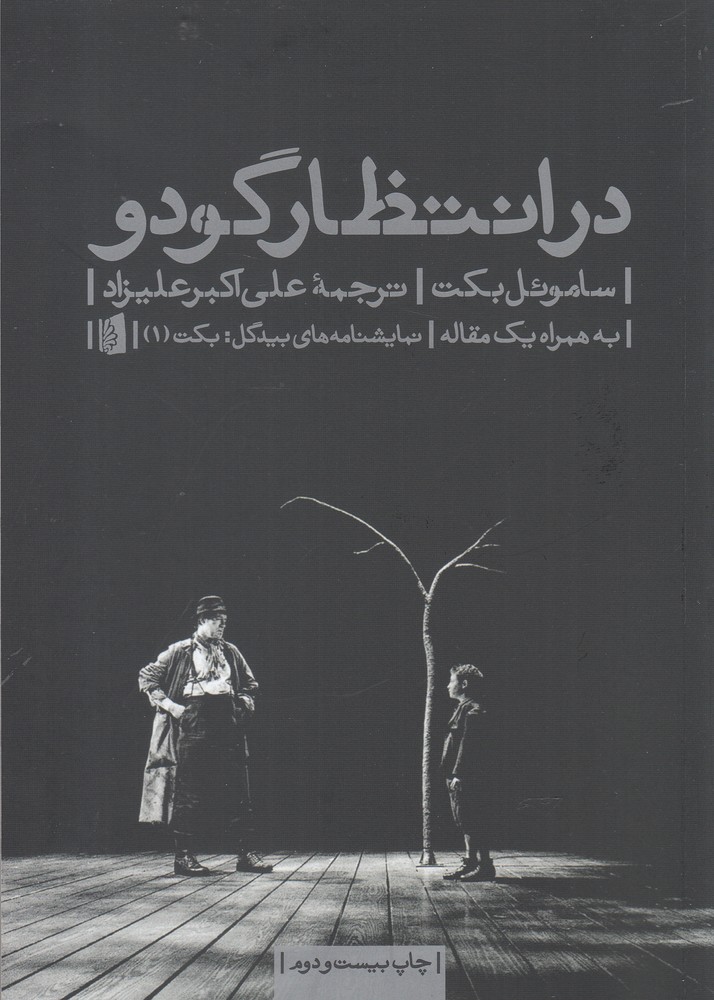 در انتظار گودو  به همراه یک مقاله (شمیز،رقعی،بیدگل)