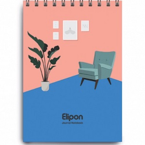الیپون---دفتر-یادداشت-80-برگ-1-8-سیمی-جلد-نرم-تک-خط-262