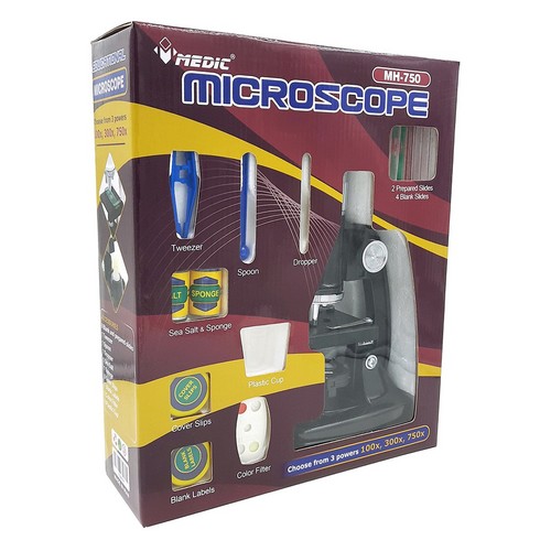میکروسکوپ-mh-750-(‏medic)-جعبه-ای