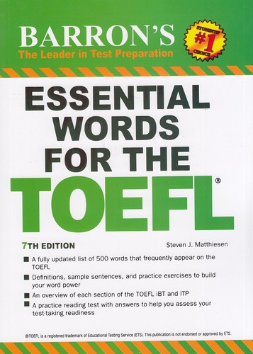 essential-words-for-the-toefl-barrons-ویرایش-7-------