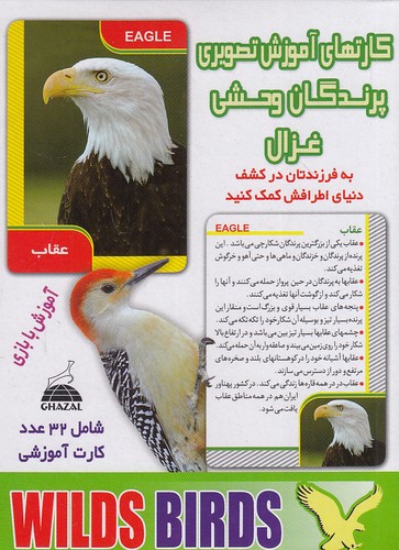 کارتهای-آموزشی-تصویری---پرندگان-وحشی-(غزال)-1-8-جعبه-ای-2-زبانه