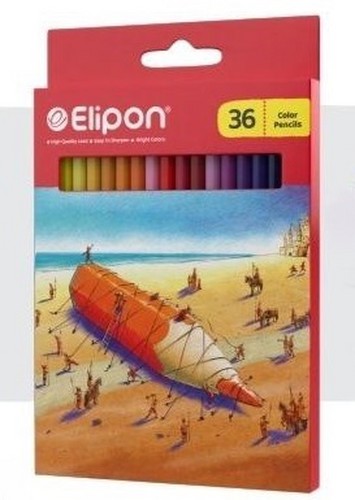 الیپون---مداد-رنگی-بسته-36-رنگ