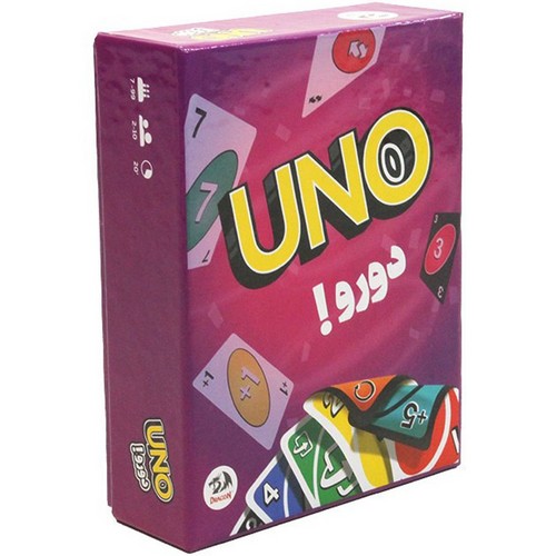 بازی-کارتی-uno-اونو-دورو!-(dragon)-‏1-8-جعبه-ای
