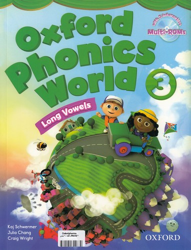 oxford-phonics-world-3-با-cd---‏-2-جلدی