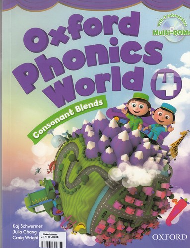 oxford-phonics-world-4-با-cd---‏-2-جلدی