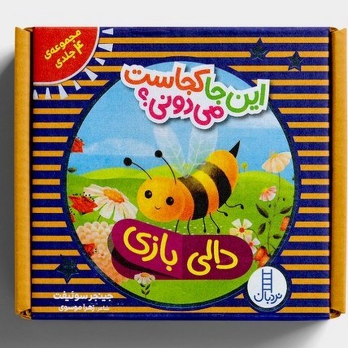 دالی-بازی---این-جا-کجاست-می-دونی؟-4-جلدی-(نردبان)-نیم-خشتی-جعبه-ای-2839