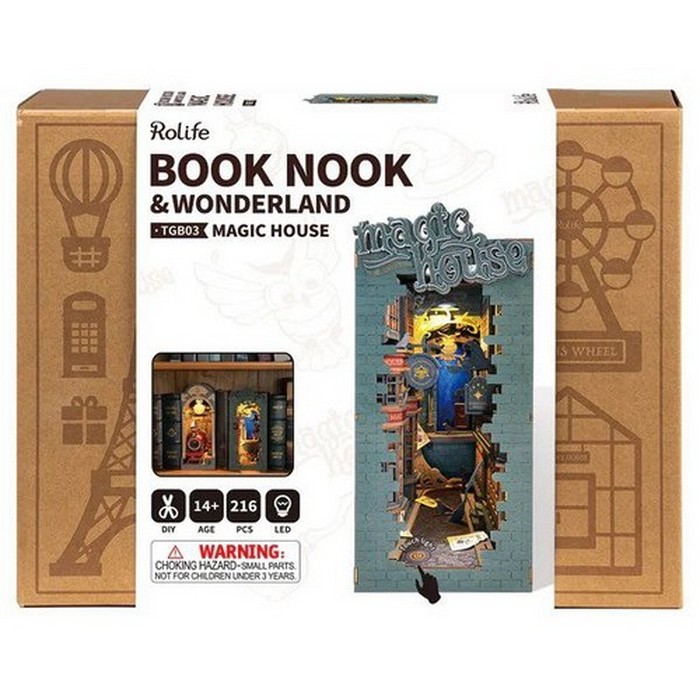 پازل-مینیاتوری-غش-گیر-کتاب-خانه-جادویی-magic-house-(روبوتایم)-جعبه-ای