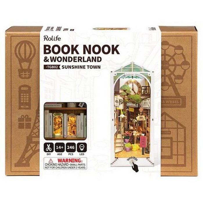 پازل-مینیاتوری-غش-گیر-کتاب-شهر-آفتاب-sunshine-town-(روبوتایم)-جعبه-ای