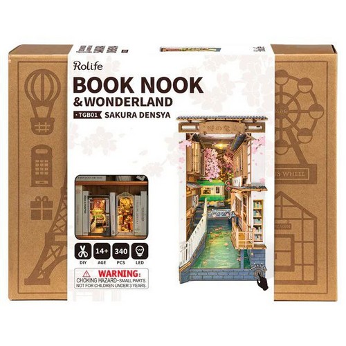 پازل-مینیاتوری-غش-گیر-کتاب-ساکورا--sakura-densya-(روبوتایم)-جعبه-ای