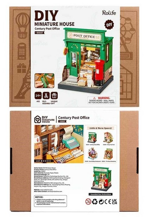 پازل-مینیاتوری-اداره-پست-century-post-office-(روبوتایم)-جعبه-ای