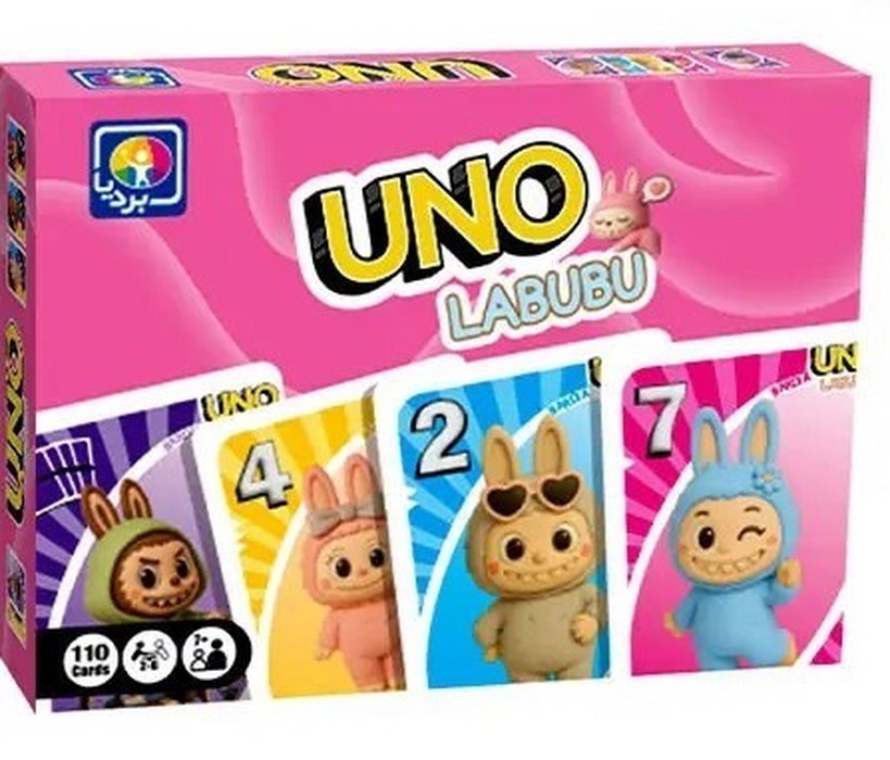 بازی-کارتی-uno-labubu-اونو-لبوبو-110-کارتی-(بردیا)-1-8-جعبه-ای-4014