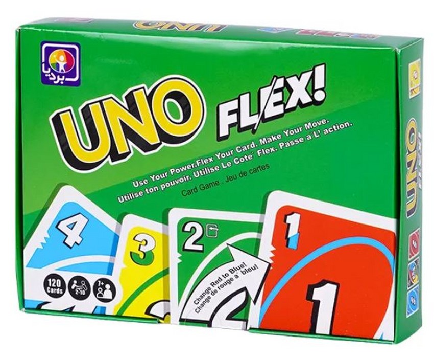 بازی-کارتی-uno-flex-اونو-فلکس-120-کارتی-(بردیا)-1-8-جعبه-ای-4017