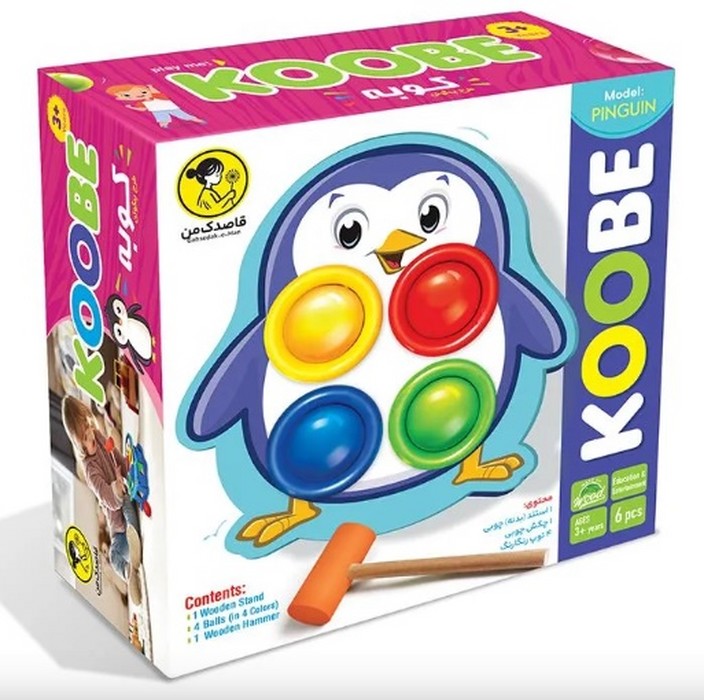 کوبه-پنگوئن-(قاصدک-منفکرآوران)-جعبه-ای