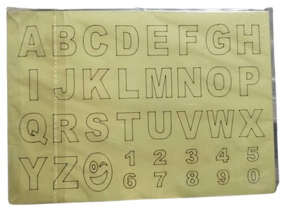 هنر-ماسه-15-رنگ-حروف-و-اعداد-انگلیسی-(کیمیاسازان)-چوبی