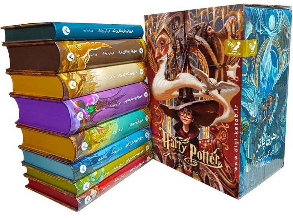 مجموعه-هری-پاتر-8-جلدی-(تندیس)-جعبه-ای