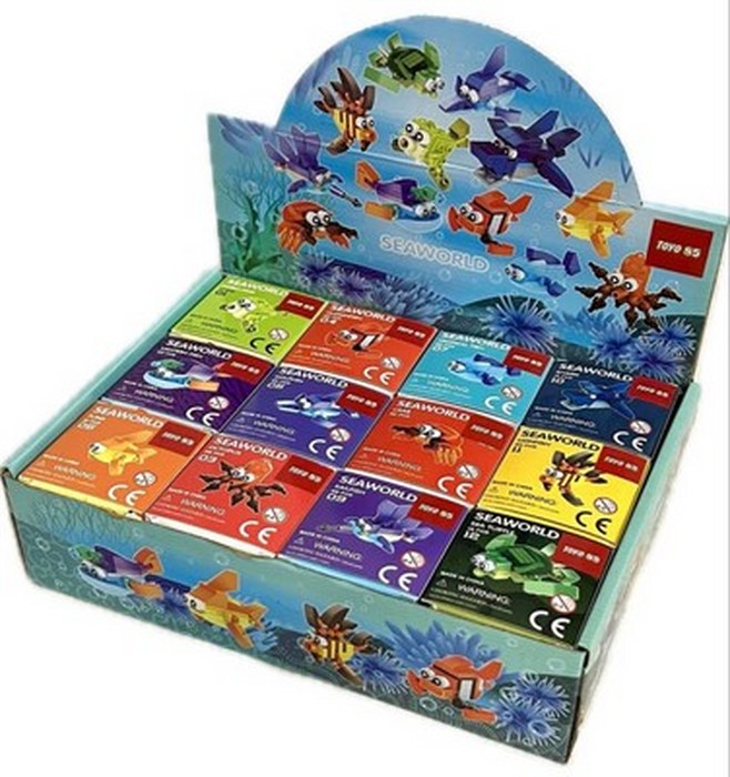 لگو-حیوانات-دریا-22-قطعه-12-عددی-(وارداتی)-جعبه-ای-