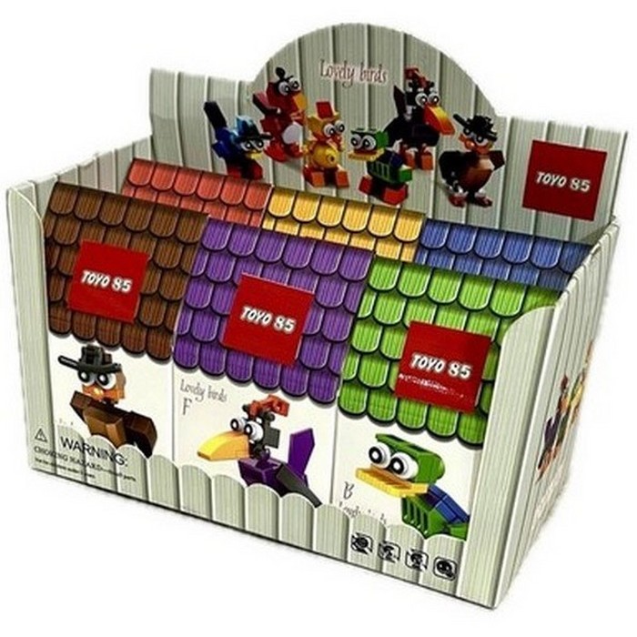 لگو-پرندگان-22-قطعه-6-عددی-(وارداتی)-جعبه-ای-