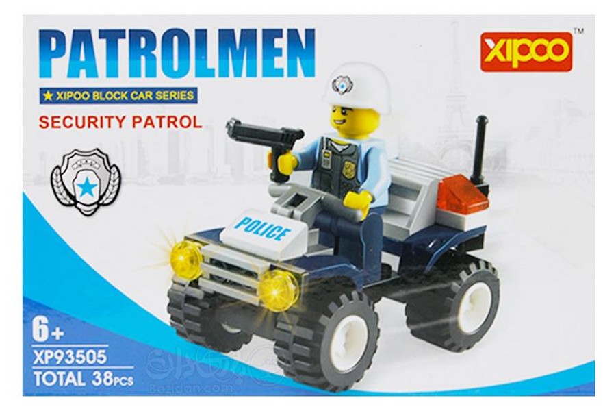 لگو-پلیس-حوادث-patrol-men-(وارداتی)-جعبه-ای-