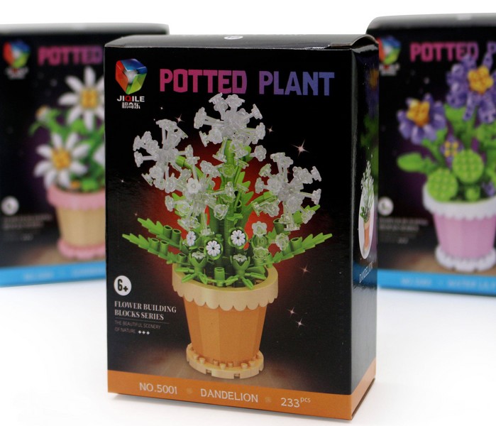 لگو-گلهای-گلدانی-(وارداتی)-جعبه-ای