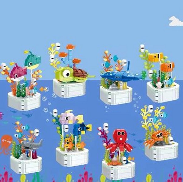 لگو-آبزیان-(وارداتی)-جعبه-ای-