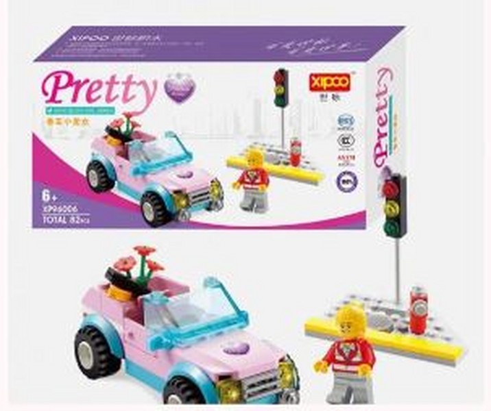 لگو-ماشین-زیبا-pretty-(وارداتی)-جعبه-ای-